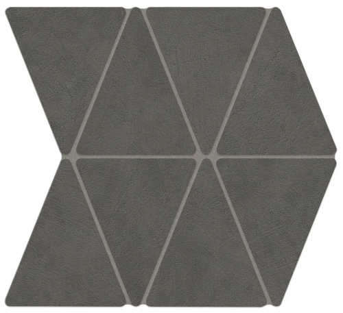 Mozaika Boost Natural Coal Rhombus | 367x338 | mat