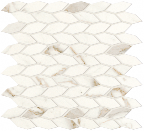 Mozaika Marvel Shine Calacatta Prestigio | 305x305 | Twist Silk