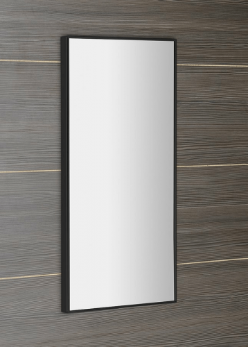 AROWANA zrcadlo v rámu | 350x900 | černá mat