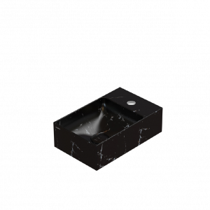 Umyvadlo T-EDGE | 400x250x120 | Portoro Nero mat