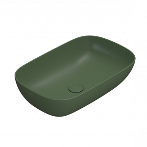 Umyvadlo T-EDGE | 600x380x160 | Kapradina mat