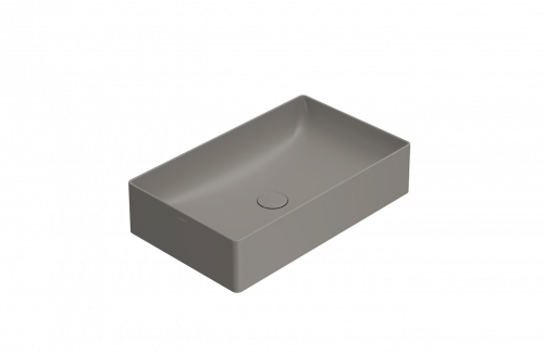 Umyvadlo T-EDGE | 610x370x140 | Achát mat