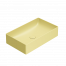 Umyvadlo T-EDGE | 610x370x140 mm | Hořčicově žlutá mat