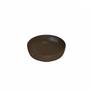Umyvadlo T-EDGE | 370x370x140 | Kaštan mat