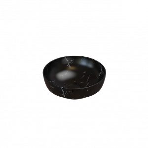 Umyvadlo T-EDGE | 370x370x140 | Portoro Nero mat