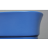 Umyvadlo IDEA 600 x 430 x 130 mm | na desku | čtverhranné | Modrá mat