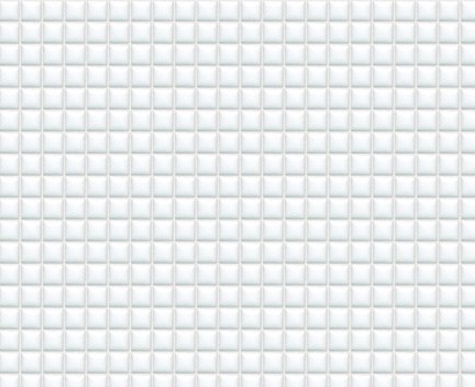 Mozaika Miniceram | 9,5 x 9,5 mm | bílá lesk