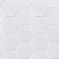 Mozaika Hexagon | bílá mat