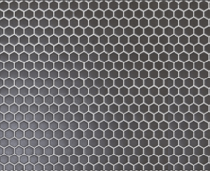Mozaika Hexagon černá | lesk