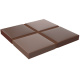 Barevná cementová spárovací hmoty | kakao