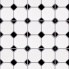 Mozaika Octagon bílá/černá