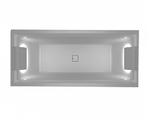 Vana STILL SQUARE LED LR | 1700 x 750 | bílá