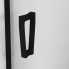 CAE2 | Rohový vstup s dvoudílnými posuvnými dveřmi | CADURA | 800 x 2000 | G-levá strana | černá