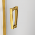 CAW2 | Posuvné dveře s pevnou stěnou v rovině | CADURA | 1100 x 2000 | zlatá | pevný díl vpravo