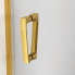 CAS2 | Posuvné dveře s pevnou stěnou v rovině | CADURA | 1100 x 2000 | pevný díl vlevo | zlatá