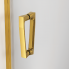 CAS2 | Posuvné dveře s pevnou stěnou v rovině | CADURA | 1500 x 2000 | pevný díl vlevo | zlatá