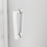 CAS2 | Posuvné dveře s pevnou stěnou v rovině | CADURA | 1100 x 2000 | pevný díl vlevo | bílá