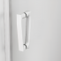 CAS2 | Posuvné dveře s pevnou stěnou v rovině | CADURA | 1300 x 2000 | pevný díl vlevo | bílá