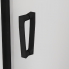CAS2 | Posuvné dveře s pevnou stěnou v rovině | CADURA | 1300 x 2000 | pevný díl vpravo | černá