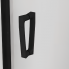 CA13 | Jednokřídlé dveře s pevnou stěnou v rovině | CADURA | 1200 x 2000 | panty vlevo | černá