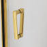 CAS2 | Posuvné dveře s pevnou stěnou v rovině | CADURA | 1500 x 2000 | pevný díl vlevo | zlatá