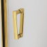 CAS2 | Posuvné dveře s pevnou stěnou v rovině | CADURA | 1100 x 2000 | pevný díl vlevo | zlatá