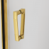 CAS2 | Posuvné dveře s pevnou stěnou v rovině | CADURA | 1200 x 2000 | pevný díl vlevo | zlatá