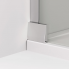 CA13 | Jednokřídlé dveře s pevnou stěnou v rovině | CADURA | 750 x 2000 | panty vlevo | chrom