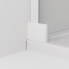 CADURA | Sprchová zástěna WALK IN | bílá | 1100 x 2000