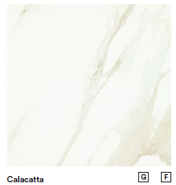 Dlažba EvolutionMarble Calacatta | bílá | 580x580 mm | lesk