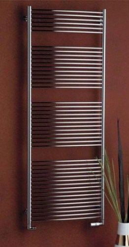 Radiátor Danby | metalická stříbrná - strukturální barvy - Lak (mat) | 450 x 940