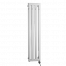 Radiátor Darius s háčky | 326x1500 mm | stříbrná strukturální mat