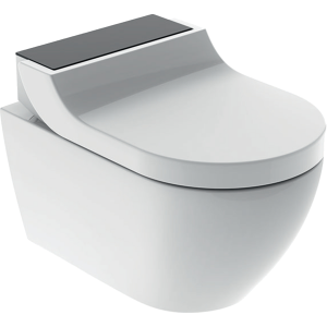 SET - WC Geberit AquaClean Tuma Comfort | Černá / Sklo