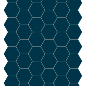 Dlažba Hexa Deep Navy | modrá | 160x140 mm | mat