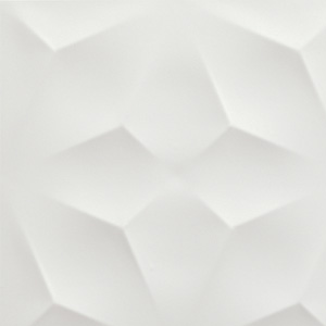 Obklad 3D WALL Diamond White | 400x800 | Matt.