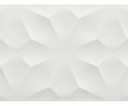 Obklad 3D WALL Diamond White | 400x800 | Matt.