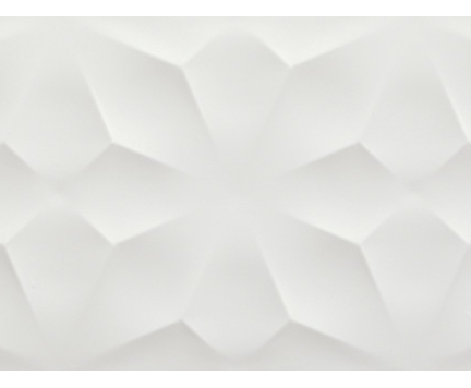 Obklad 3D White | bílá | 400x800x10 | mat