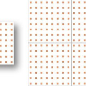 Dlažba Lines & Dots | Abricot | mat