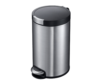 Kosmetický odpadkový koš | 5L | leštěná nerez