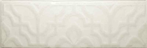 Obklad Stucci All white decor | bílá | 75x230 mm | lesk