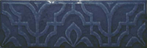 Obklad Stucci Blue Navy Decor | 75x230 | lesk
