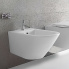 Bidet Forty3 | závěsný | 570x360x290 mm | Růžová mat