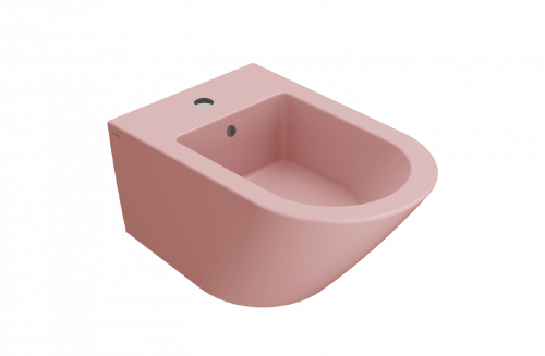 Bidet Forty3 | závěsný | 570x360x290 mm | Růžová mat