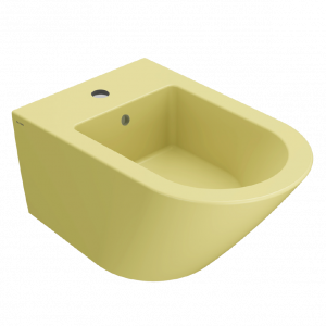 Bidet Forty3 | závěsný | 570x360x290 mm | Hořčicově žlutá mat