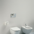 WC LUA Advanced - compact | závěsný | 490 x 360 x 345 | bílá | rimless