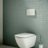 WC set  LUA Advanced | závěsný | 520 x 360 x 345 | sedátko SLIM | bílá | rimless