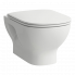 WC set LUA - Basic | závěsný | 520 x 360 x 345 | bílá | rimless