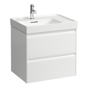 Skříňka pod umyvadlo | MEDA |  585 x 450 x 51 | 2x zásuvku | bílá mat