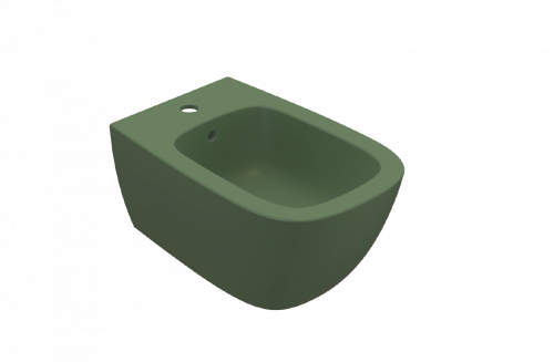 Bidet Genesis | závěsný | 550x360x270 mm | Kapradina mat