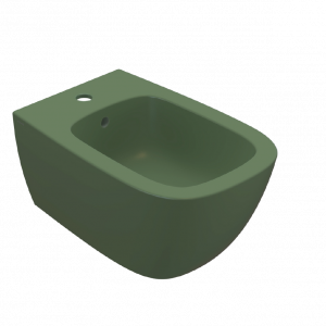 Bidet Genesis | závěsný | 550x360x270 mm | Kapradina mat